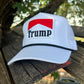 Trump for President 2024 vintage rope style trucker hat with marlboro inspired embroidery patch